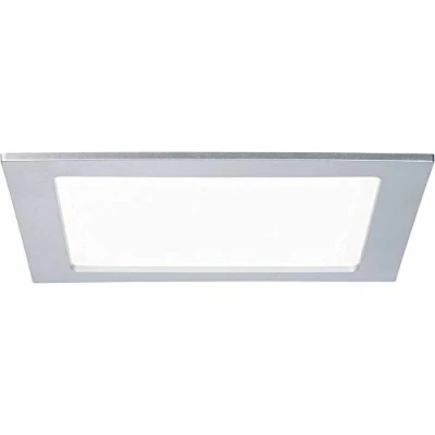 Afbeelding van PAULMANN LED inbouwlamp voor badkamer vast ingebouwd 18 W IP44 Chroom (mat)