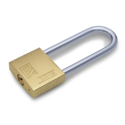 Afbeelding van Dulimex Cilinderhangslot 30 mm Met Hoge Beugel Op Sleutelnummer 301 Dubbel Vergrendeld