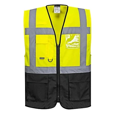 Afbeelding van Portwest C476YBRXL Warschau Executive Vest XL geel/zwart