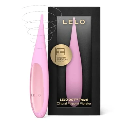 Afbeelding van LELO DOT Travel Kleine Clitorisvibrator Voor Vrouwen Met Achtvorminge Beweging en 8 Genotsinstellingen, Pink