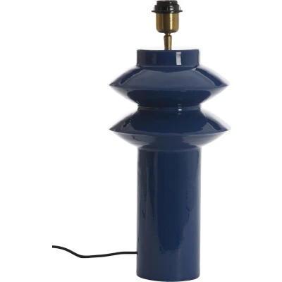 Afbeelding van Light &amp; Living Tafellamp Petch 40cm Blauw excl. kap