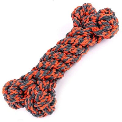Afbeelding van Happy Pet Nuts For Knots Extreme Bot Grijs / Oranje 40X18X10 CM