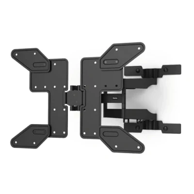 Afbeelding van Hama TV muurbeugel, OLED, plat, draaibaar, uitschuifbaar, 229cm (90&quot;) tot 50kg (Muur, 90&quot;, 50 kg), Zwart
