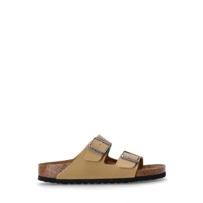 Afbeelding van Birkenstock Muiltjes, Dames, Maat: 35, Beige Veloursleer