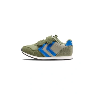 Afbeelding van Hummel Relfex Double JR Sneakers laag voor kinderen, Maat: 26, Capulet olive Mesh