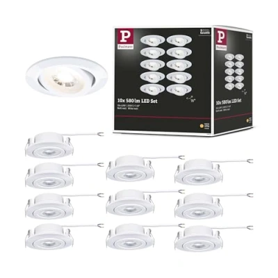 Afbeelding van Paulmann 99996 Inbouwlamp LED 4.8 W Wit (mat)