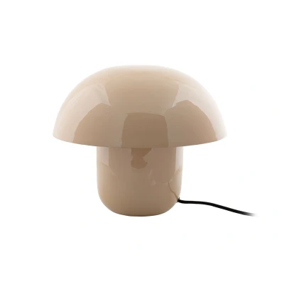 Afbeelding van Leitmotiv Tafellamp Fat Mushroom Bruin 29x29x25cm Scandinavisch