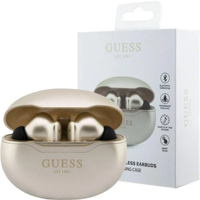 Afbeelding van Guess True Wireless Universele Bluetooth In Ear Oordopjes Goud