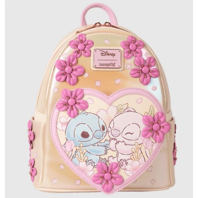 Afbeelding van Lilo &amp; Stitch Loungefly Cute Mini rugzak meerkleurig