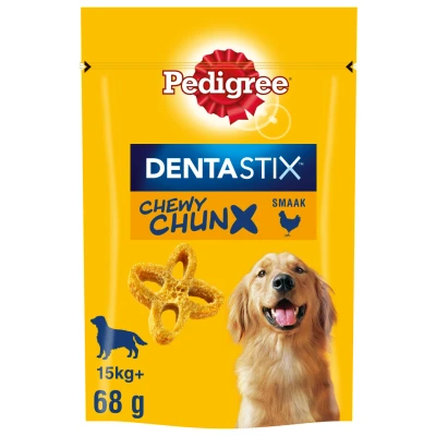 Afbeelding van Pedigree Dentastix Chewy Chunx 68 g Hondensnacks Maxi