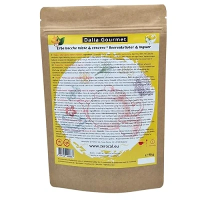 Afbeelding van Kruidenthee op plantaardige basis, gemengde bessengember, Dahlia Gourmet 90 g