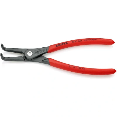 Afbeelding van Knipex 4921A31 Precisie Borgveertang voor buitenringen Assen 40 100 x 210mm