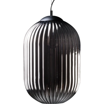 Afbeelding van ETH Glamm Hanglamp Ø30cm E27 Glas Gerookt