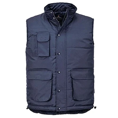 Afbeelding van Portwest Bodywarmer Met Veel Zakken Donkerblauw Maat 4XL (S415)