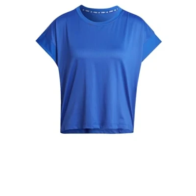 Afbeelding van adidas Performance Studio Sport Tshirt, Dames, Maat: Small, Semi lucid blue grey six