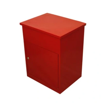 Afbeelding van Pakketbrievenbus Afsluitbaar Anti diefstal Rood