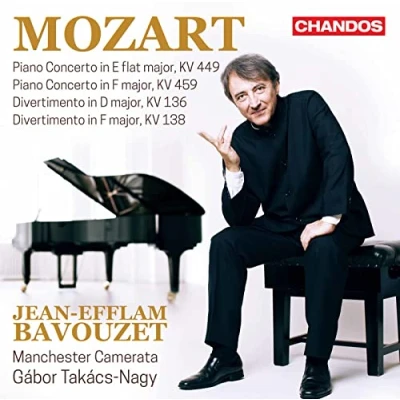 Afbeelding van Jean Efflam Bavouzet, Manchester Camerata, Gábor Takács Nagy Mozart: Piano Concertos Vol. 2 (CD)