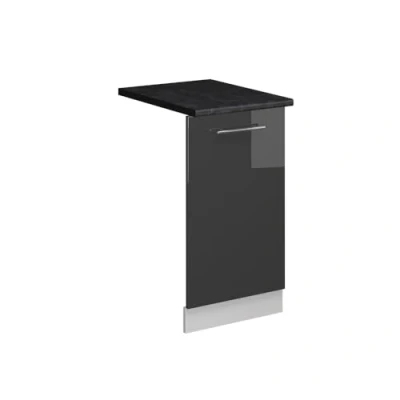 Afbeelding van Vicco Panneau de lave vaisselle Fame Line, anthracite brillant, 45 cm, AP