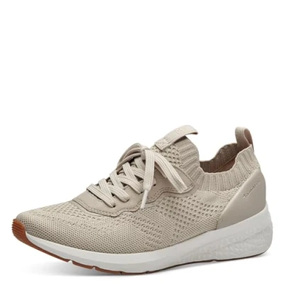 Afbeelding van Tamaris ACTIVE General Dames Sneakers IVORY METALLIC Maat 36