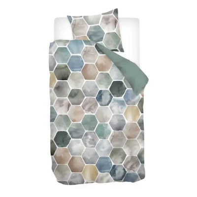 Afbeelding van Snoozing Ace Flanel Dekbedovertrek Eenpersoons 140x200/220 cm Multi kleur