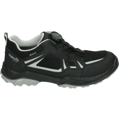 Afbeelding van Superfit Jupiter Sneakers laag voor kinderen, Maat: 38, Schwarz/hellgrau Textiel/ synthetisch