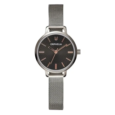 Afbeelding van ORPHELIA Pixi analoog kwartshorloge voor dames, grijs., armband