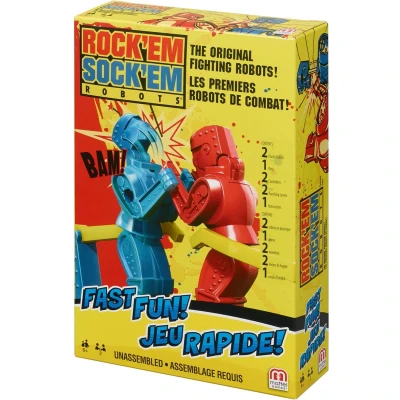 Afbeelding van Rock &#039;Em Sock Robots versie 2 spelers, vecht en boksspel, FMW26