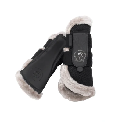 Image de Eskadron Guêtres Mesh Faux Fur Platinum &#039;25 NoirVendu par Agradi