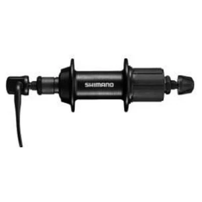 Afbeelding van Achternaaf 7 speed Shimano FH TY500 36 gaats vaste as zwart