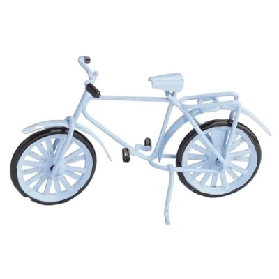 Afbeelding van Lichtblauwe miniatuurfiets, ca. 9,5 x 6 cm