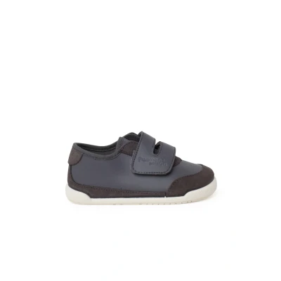 Afbeelding van Pisamonas Barefoot Sneakers laag voor kinderen, Maat: 21, Gris Textiel