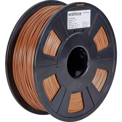 Afbeelding van Renkforce RF 4511212 Filament PLA kunststof 1.75 mm 1000 g Bruin 1 stuk(s)
