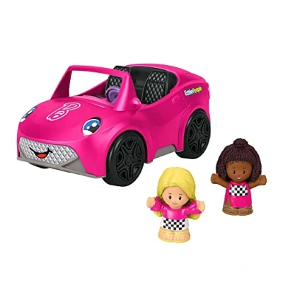 Afbeelding van Fisher Price Little People Barbie Cabrio