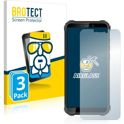 Afbeelding van BROTECT Screenprotector voor Oukitel WP5 Pro Folie Beschermfolie Beschermglas transparant (3 Stuks)