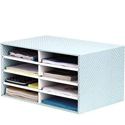 Afbeelding van Fellowes A4 bureau Organizer groen/weiß 49x26x31cm