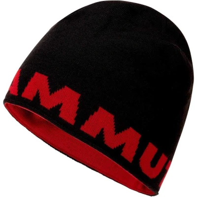 Afbeelding van Mammut Logo Muts Black Zwart Mutsen