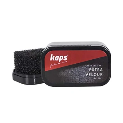 Afbeelding van Hoogwaardige sponsborstel voor schoenen van nubuck en suède Kaps extra fluweel, transparant/neutraal, eenheidsmaat, Transparant/neutraal