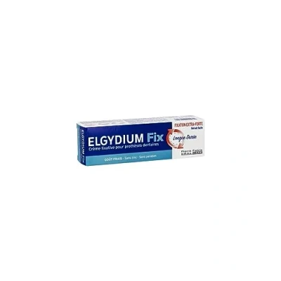 Afbeelding van Elgydium Fixatieve crème voor tandprothesen, 45 g, frisse smaak