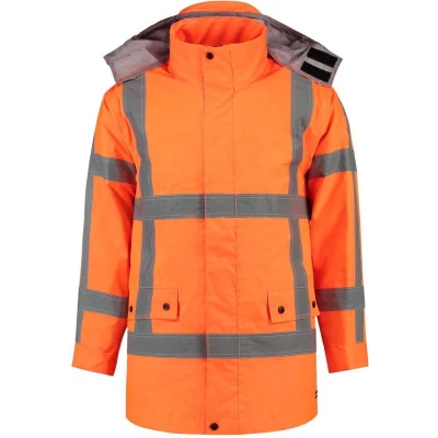 Afbeelding van Tricorp Hi Vis Parka Jas RWS 403005 Oranje Maat M