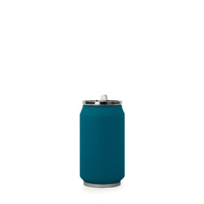 Afbeelding van Yoko Design Zachte isotherme blikje 280 ml kleur blauw eend