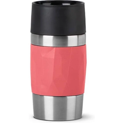 Afbeelding van Emsa Thermosbeker Travel Mug Compact Koraal 300 ml