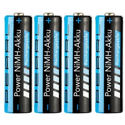 Image de 4 accus NiMH AA 2700 mAh