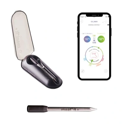 Image de Thermomètre et Sonde de cuisine connectée Mastrad Meatit +Noir
