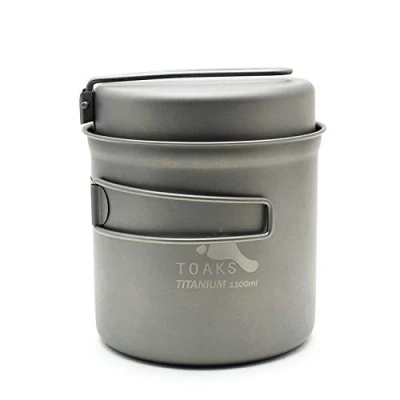 Afbeelding van TOAKS Titanium pot met pan 1100 ml