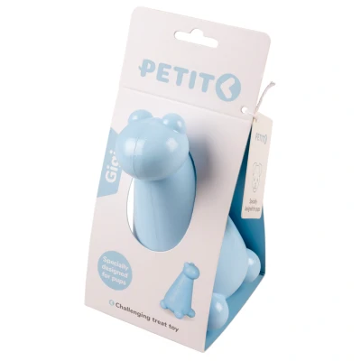 Afbeelding van Ebi Petit Beloningsspeeltje Gigi 15x9x9 cm Hondenspeelgoed Blauw