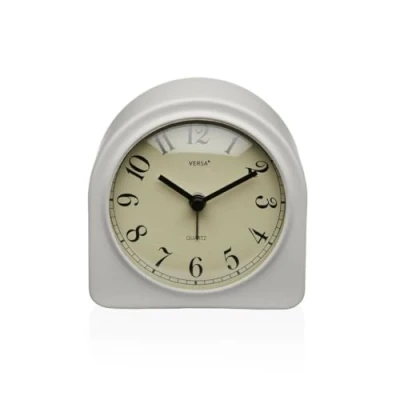 Afbeelding van Bordsklocka Versa Luxa Wit Plastic 5,8 x 10 cm
