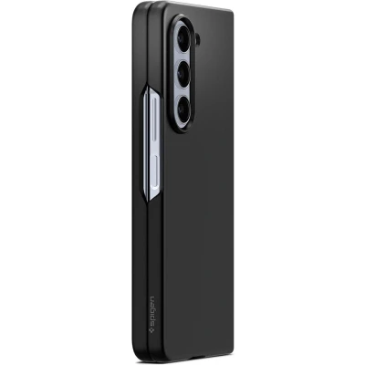 Afbeelding van Spigen Air Skin Hoesje Geschikt voor Samsung Galaxy Z Fold 5 Back Cover Zwart