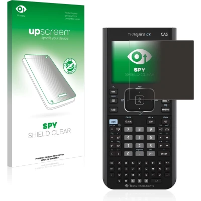 Afbeelding van upscreen privacy screenprotector voor Texas Instruments Nspire CX CAS Folie Beschermfolie Blauwlichtfilter