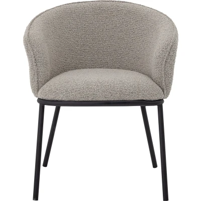 Afbeelding van Cortone Dining Chair, Grey, Polyester