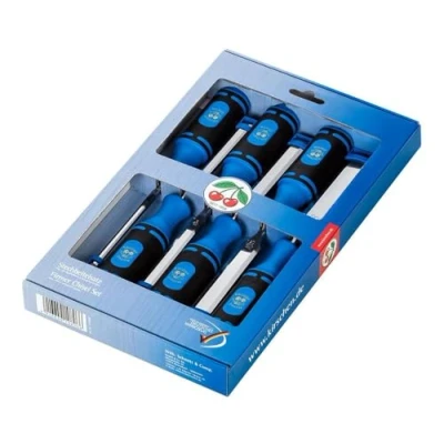 Afbeelding van Kirschen 1118000 Set steekbeitels, 1008 in doos, 6 delig
